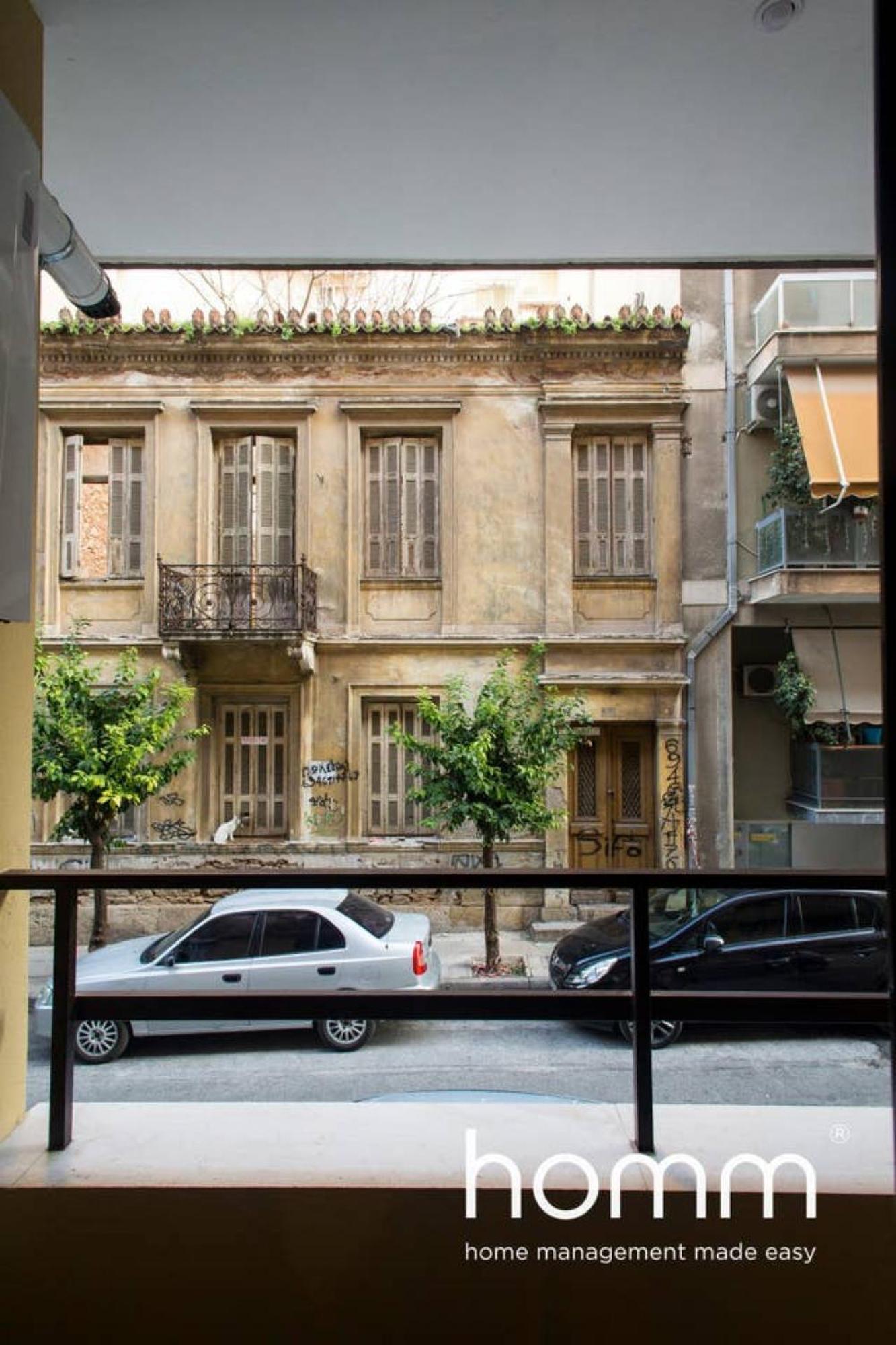 Appartement Unique Urban Homm Studio In Piraeus, Alkiviadou Extérieur photo
